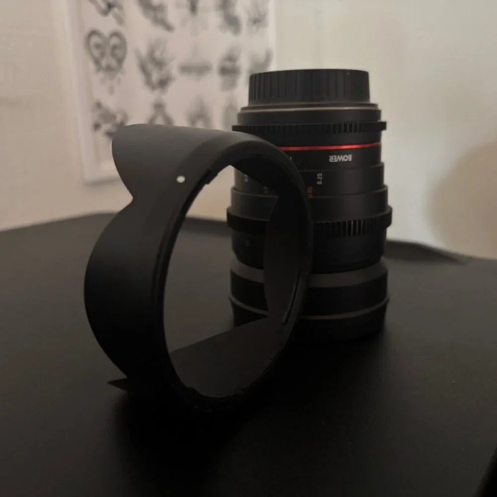 Bower 1.5/24mm Ultra-Fast Wide-Angle Cine Lens for Canon EF Mount